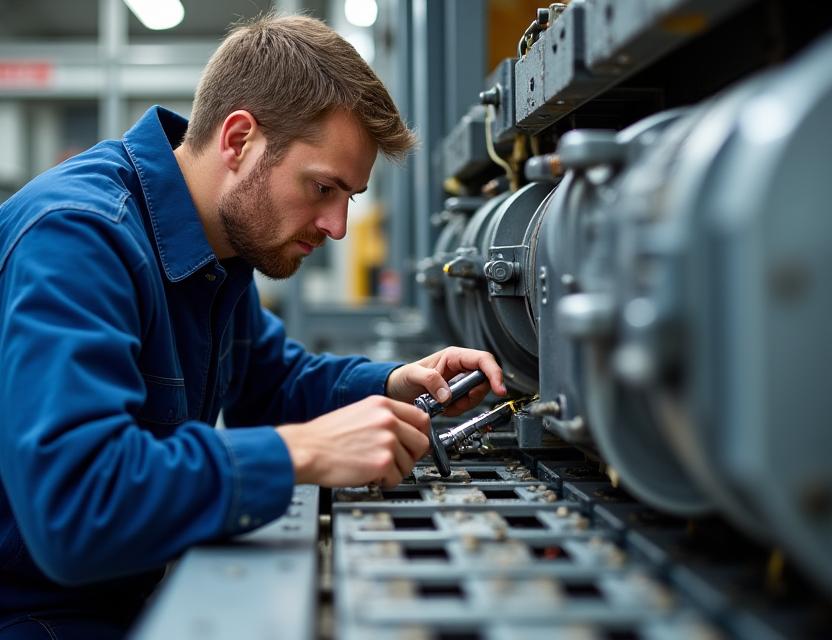 Wartung und Reparatur Mietgeräte